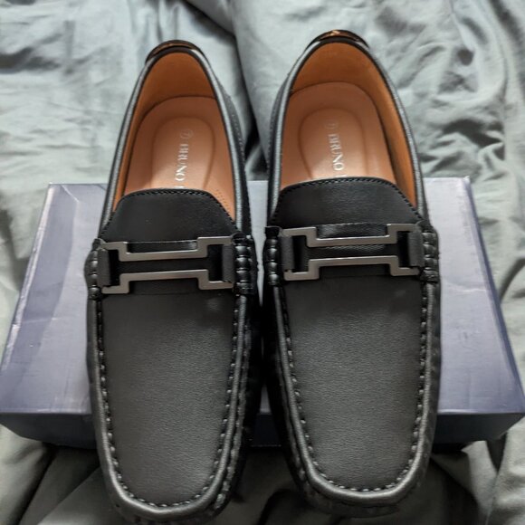 Bruno Marc Men's horsebit moccasin loafer - Picture 1 of 4